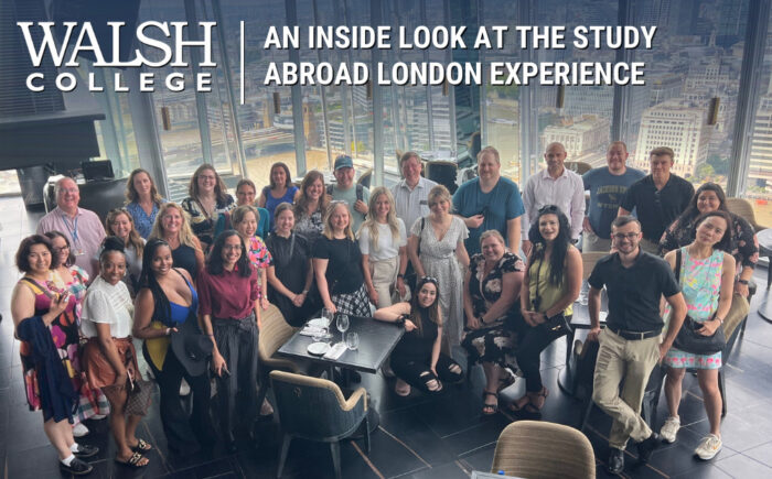 study abroad london experience student and alumni students and alumni study abroad through walsh college's london trip