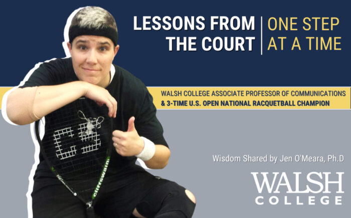 one step at a time – professor lessons lessons from the court, life lessons