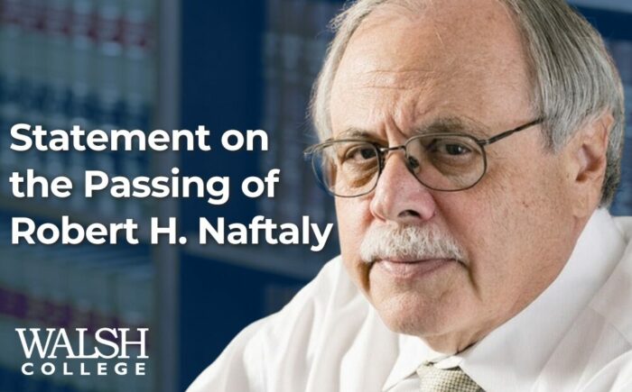Statement on the Passing of Robert Naftaly Statement on the Passing of Robert Naftaly